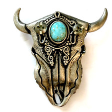 Vintage pewter longhorn for sale  Monroe