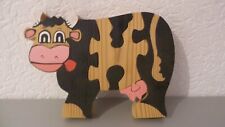 Kuh holz puzzle gebraucht kaufen  Porta Westfalica