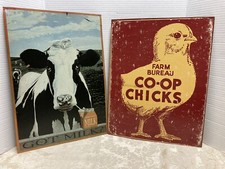 Metal farm signs for sale  Luverne