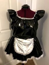 Shiny black pvc for sale  SOUTHAM