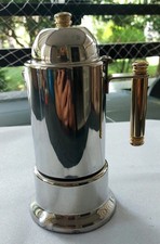 Caffettiera Espresso Alpu Puppieni Inox 18/10 Made in Italy Vintage 18 cm, usado comprar usado  Enviando para Brazil