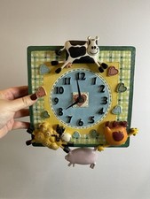 Farm animal clock for sale  CHELMSFORD