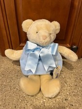 North American Bear Co Puff Balls urso azul pelúcia bebê amoroso com etiquetas comprar usado  Enviando para Brazil