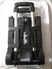 Carrinho de bagagem dobrável ZHJINGYU carrinho de mão, tampa de 80 libras, preto, leve comprar usado  Enviando para Brazil