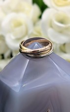 Bague trinity anneaux d'occasion  Les Mureaux