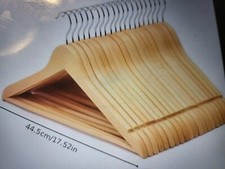Kleiderbügel holz natur gebraucht kaufen  Flörsheim