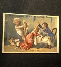 Chromo calendrier 1883 d'occasion  Nantes-