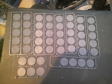 Plastic 25mm round for sale  EASTBOURNE