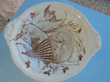 Plat ancien faïence d'occasion  Vendeuvre-du-Poitou