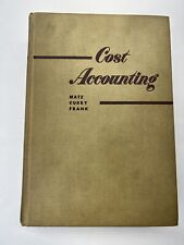 Usado, Cost Accounting First Edition 1952 Matz Curry Frank South Western Textbook segunda mano  Embacar hacia Argentina