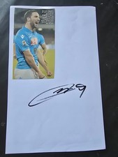 Autografo autograph originale usato  Italia