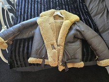 Men sheepskin leather for sale  BRISTOL