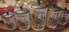 Set barattoli cucina usato  Alessandria