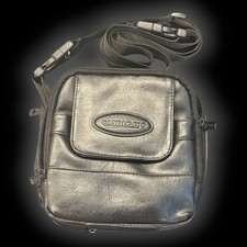 CASE LOGIC Couro Sintético Portátil CD Estojo de Viagem Bolsa Preta Alça Satchel comprar usado  Enviando para Brazil