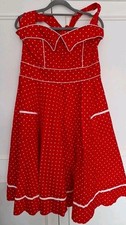 Hellbunny vixen redpolkadot for sale  LOUGHBOROUGH