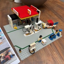 Lego Town: Shell Service Station (6378) 100% completo com minifiguras e veículo! comprar usado  Enviando para Brazil