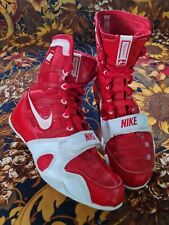 Usado, Botas de boxe Nike Hyper KO RARAS/ORIGINAIS vermelhas/brancas tamanho 4 edição limitada comprar usado  Enviando para Brazil