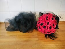 Gothic bridal black for sale  SPALDING