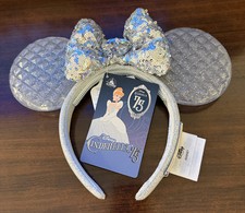 Faixa de cabeça Disney 2025 Cinderela 75º aniversário Minnie Ears NOVA! comprar usado  Enviando para Brazil