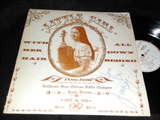 11 yr old Fiddle AUTOGRPD J'ANNA JACOBY Private Iss Lp 78 ROD STEWART Bandleader comprar usado  Enviando para Brazil