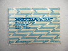 Honda scoopy owners d'occasion  Expédié en Belgium
