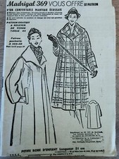 Ancien patron madrigal d'occasion  France