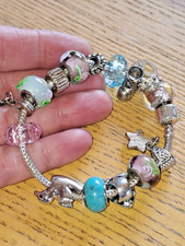 Pandora armband 925 gebraucht kaufen  Ober-Mörlen