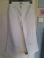 Pantalon jean blanc d'occasion  Bergues