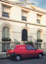 Usado, Catalogue brochure Renault Clio Van 1.9 Diesel 06/1996 Grande Bretagne / U.K. comprar usado  Enviando para Brazil