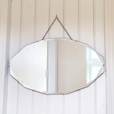 Mid century frameless for sale  SHIFNAL