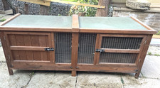 Used wooden hutch for sale  LEICESTER