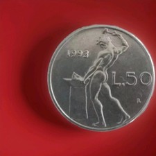 Moneta repubblica italiana usato  Roma