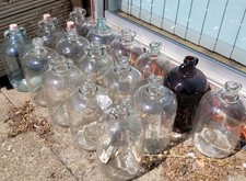 Gallon litre glass for sale  BASINGSTOKE