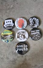 Sonic youth button for sale  NEWCASTLE UPON TYNE