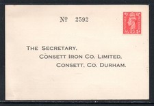 Consett iron postcard for sale  DUNFERMLINE