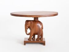 Teak elephant side for sale  WEMBLEY