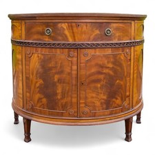 Antique mahogany demi for sale  BARRY