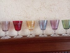 Verres anciens cristal d'occasion  Cahors
