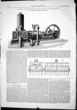 Old engineering 1886 for sale  UK