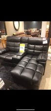 Leather sofa seater for sale  YEOVIL