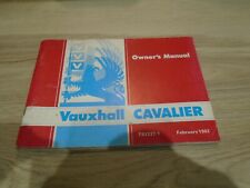 Vauxhall cavalier february for sale  HARROGATE