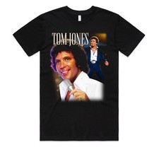Camiseta Homenaje Tom Jones Top Retro Vintage Reino Unido UE Tour 2025 Mercancía Galesa segunda mano  Embacar hacia Mexico