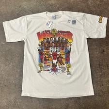 Camisa de quadrinhos Salem vintage 1993 Chicago Bulls World Champs tamanho GG nova com etiquetas comprar usado  Enviando para Brazil