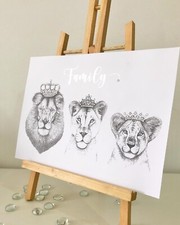 Custom family lion for sale  LONDON
