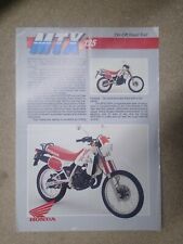 Honda mtx125 mtx for sale  ROMFORD