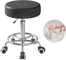 Rolling stool leather for sale  SALFORD