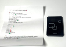 Disco rígido externo portátil Toshiba 320GB USB – limpo e pronto para plug-and-play, usado comprar usado  Enviando para Brazil