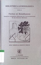 Flechten als bioindikatoren gebraucht kaufen  Koblenz