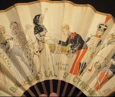 Rare ancien eventail d'occasion  Dijon