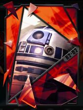 R2-D2 FRATURADO BLACK Wave 2 LOCK ON REVENGE OF SITH Topps STAR WARS CARD TRADER comprar usado  Enviando para Brazil